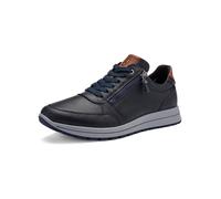 ARA Zapatillas Matteo para Hombre, Azul Coñac, 43 EU Ancho
