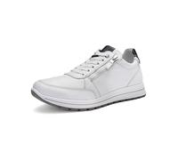 ara Zapatillas Matteo para Hombre, Color Blanco, Azul, Talla 40 EU Amplia