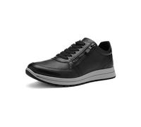 ARA Zapatillas Matteo para Hombre, Color Negro, Azul, 43 EU Ancho