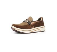 ARA Zapatillas Mujer Sapporo Verde, moca, 35.5 EU Ancho