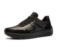 ara Zapatillas New York para Mujer, Color Negro, 38,5 EU Ancho, Negro, 38.5 EU Weit