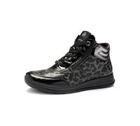 ARA Zapatillas Osaka 2.0 para Mujer, Color Negro, Acero, Grafito, 37 EU Ancho, Negro Steel Grafito, 37 EU Weit