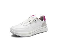 ARA Zapatillas para Mujer Sapporo, Blanco Rosa Pebble, 37.5 EU Weit