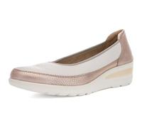 ARA Zurich - Zapatos de tacón de Color Beige, Crema de Arena, 42 EU Weit | Pantuflas azules con forro a base de bambú para mujer