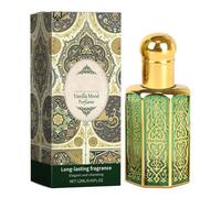Árabe Perfume Oil - Concentrated Attar | Fragancia de larga duración para mujeres y hombres, sin alcohol natural con almizcle de vainilla, 0,4 oz (12 ml), 1 paquete
