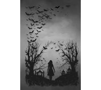 ARABELLA ALLEY Writing Journal, Halloween, Gothic, Lined, 6"x9", 250 pages: Stroll through the Forest