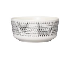 Arabia Bol Emilia Ø13 cm Negro-blanco