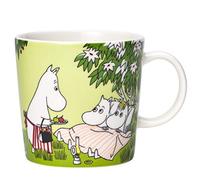 Arabia Moomin - Taza de porcelana (0,3 L), diseño con texto Relaxing