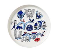 Arabia Plato Puutarhurit Ø24 cm Azul-blanco-rojo