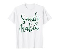 Arabia Saudita Corazón Mujeres Amor Arabia Saudita Camiseta