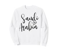 Arabia Saudita Corazón Mujeres Amor Arabia Saudita Sudadera