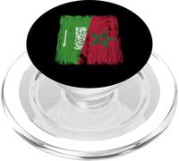 Arabia Saudita Marruecos Media Bandera Arabia Saudita Marroquí PopSockets PopGrip para MagSafe