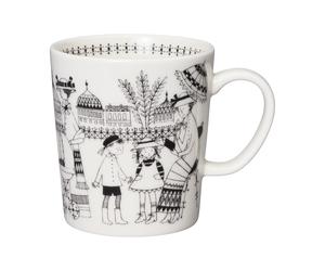 Arabia Taza Emilia 30 cl Negro-blanco