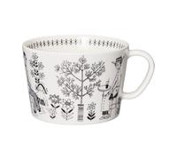 Arabia Taza Emilia 40 cl Negro-blanco