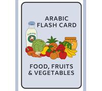 Arabic Flash Card, Food, Fruits & Vegetables