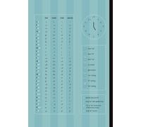 Arabic Learning Notebook - Includes Complete Alphabet, Vowels & Numbers Chart on Cover: Right to Left Composition (120 pages, 6" x 9")