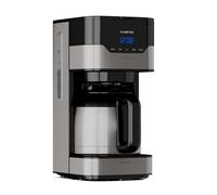Arabica 1,2L Cafetera de Filtro 10 Tazas Plata