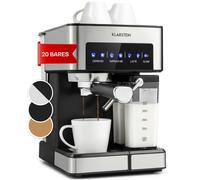 Arabica 1350W 20bar Cafetera Espresso Plata