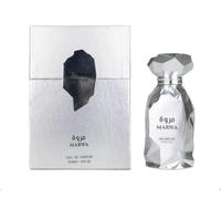 Arabiyat Prestige Marwa Eau de Parfum, 100 ml, color plata para hombre. Fabricado en los Emiratos Árabes Unidos.