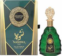 Arabiyat Prestige Nashwa Oud para mujer y hombre (unisex) Eau de Parfum, 100 ml Fabricado en los Emiratos Árabes Unidos