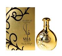 'ARABIYAT PRESTIGE Nyla Vani-Elle Eau de Parfum, fragancia unisex con vainilla y jazmín, 2.7 onzas líquidas