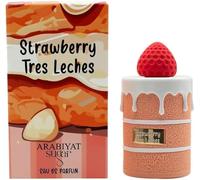 Arabiyat Sugar Strawberry Tres Leches EDP Eau de Parfum para mujer, 100 ml, fabricado en los Emiratos Árabes Unidos