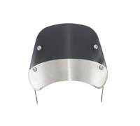 Arabrisas Doble Burbuja Accesorios Universales Para Motocicletas Alerón Parabrisas Parabrisas De Motocicleta(Smoke)