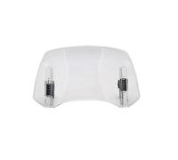 Arabrisas Doble Burbuja Extensión Universal Para Parabrisas De Motocicleta Accesorio Deflector De Altura(A Transparent)