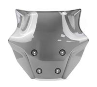 Arabrisas Doble Burbuja Para MT 09 Para MT-09 Para Mt09 Para MT09 Accesorios De Motocicleta Deflectores De Viento Soporte De Parabrisas Protector De Parabrisas(Light gray)
