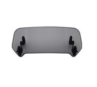 Arabrisas Doble Burbuja Para MT07 Para MT09 Para MT10 Para R1 Para R3 Accesorios De Motocicleta Alerón Extensión De Parabrisas Parabrisas De Motocicleta(Large Smoke)