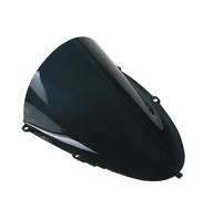 Arabrisas Doble Burbuja Para RS660 Para RS 660 Parabrisas De Motocicleta Elevador De Parabrisas Ampliar Alerón De Viento Cubierta De Carenado Parabrisas(Grey black)