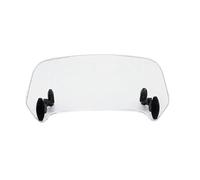 Arabrisas Doble Burbuja Para V-Strom650XT Para Gsf600 Para Dl650a Accesorios De Motocicleta Spoiler Extensión De Parabrisas Parabrisas De Motocicleta(Large Transparent)