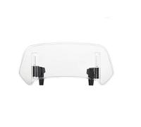Arabrisas Doble Burbuja Para Versys 650 Para Er6n Z650 Parabrisas Extensible Ajustable Parabrisas De Motocicleta Accesorios De Motocicleta Spoiler(Large-Clear)
