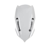 Arabrisas Doble Burbuja Para Z250 Para Z400 Z 400 Parabrisas Deportivo Para Motocicleta Deflector Parabrisas Visera Accesorios De Visera Doble Burbuja(Light Smoke)