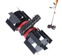 Arado del tractor de jardín, disco de disco,Rueda de malezas eficiente de servicio pesado | Scarificadores de césped resistentes a la erosión de precisión para jardín, granja, huerto, campo, agricultu