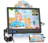 Arafuna Reproductor DVD Portátil 12.5" para Coche con Reposacabezas