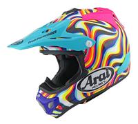 Arai MX-V EVO Stream Casco de motocross, multicolor, tamaño L para Hombres