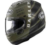 Arai RX-7V Evo Maverick Oakley Casco, negro-verde, tamaño XL para Hombres