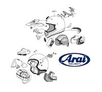 ARAI Cheekpad RX7-V/QV-Pro/Corsair-X - Almohadillas para mejillas (15 mm)