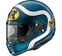 Arai Concept-X HA Casco, blanco-turquesa-azul, tamaño XS para Hombres