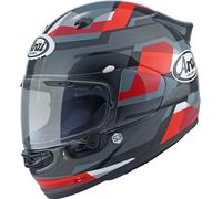 Arai Quantic Abstract Casco, negro-rojo, tamaño M para Hombres