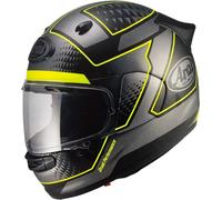 Arai Quantic Giu, casco integral XL female Negro/Gris/Amarillo Neón