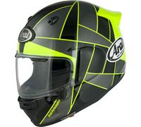 Arai Quantic Peak, casco integral XS female Negro/Gris Oscuro/Amarillo Neón