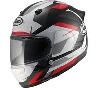 Arai Quantic Supra Casco, Rojo/negro/blanco, Talla XL (60/61)