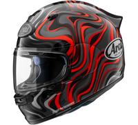 Arai Quantic Swirl Casco, rojo, tamaño S para Hombres