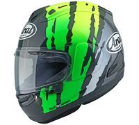 Arai RX-7V Evo Blade amarillo casco de motocicleta ECE 22.06 Pinlock listo