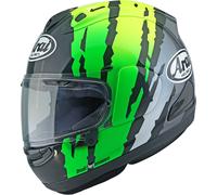 Arai RX-7V Evo Blade Casco, verde-amarillo, tamaño M para Hombres