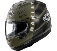 Arai RX-7V Evo Maverick Oakley, casco integral L male Mate Verde Oscuro/Negro