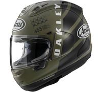 Arai RX-7V Evo Maverick Oakley Casco, Mate oliva/negro, Talla L (59)