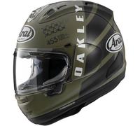 Arai RX-7V Evo Maverick Oakley Casco, negro-verde, tamaño XS para Hombres